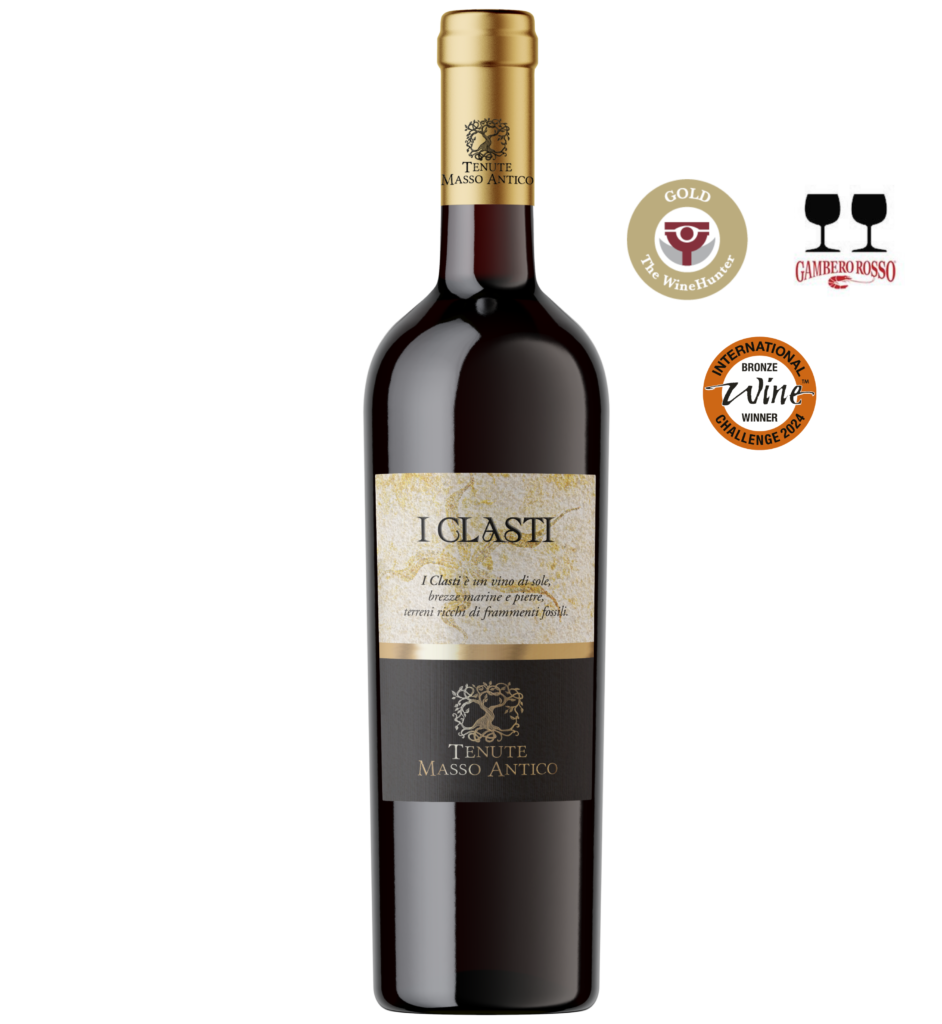 Masso Antico, I CLASTI, Primitivo Susumaniello Salento IGT, 14,5%
