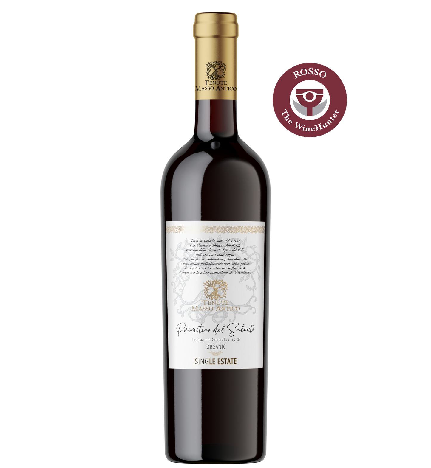 Masso Antico, Primitivo Salento IGT, Single Estate Bio, 14,5%