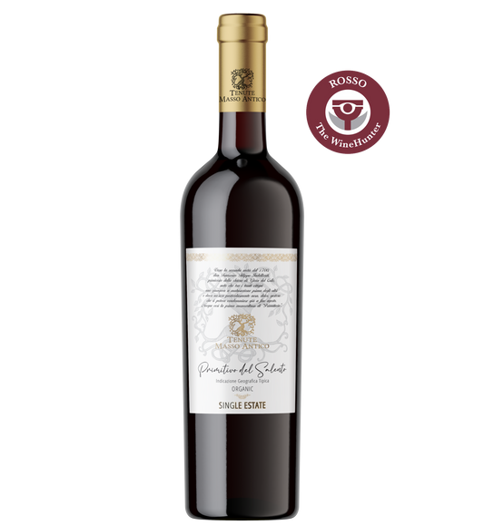 Masso Antico, Primitivo Salento IGT, Single Estate Bio, 14,5%