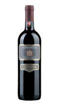 Coppiere Sangiovese – originaalpudel läbipaistval taustal