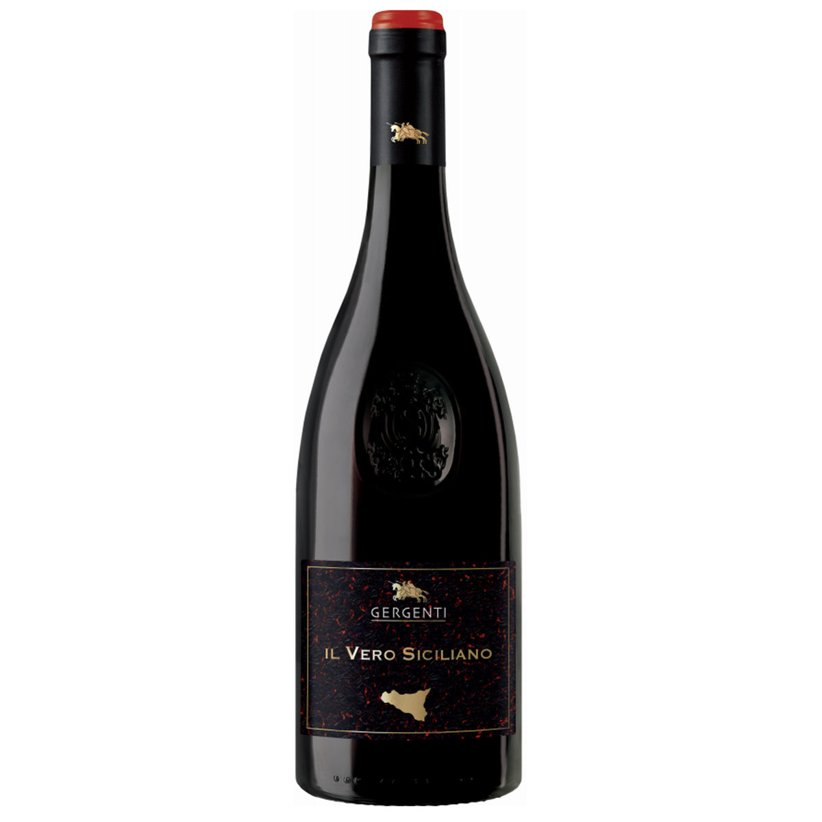 Gergenti Il Vero Siciliano Rosso Terre Siciliane IGT punane vein
