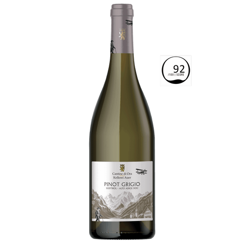 Cantine di Ora Kellerei Auer “Flugzeugserie” Pinot Grigio Alto Adige DOC