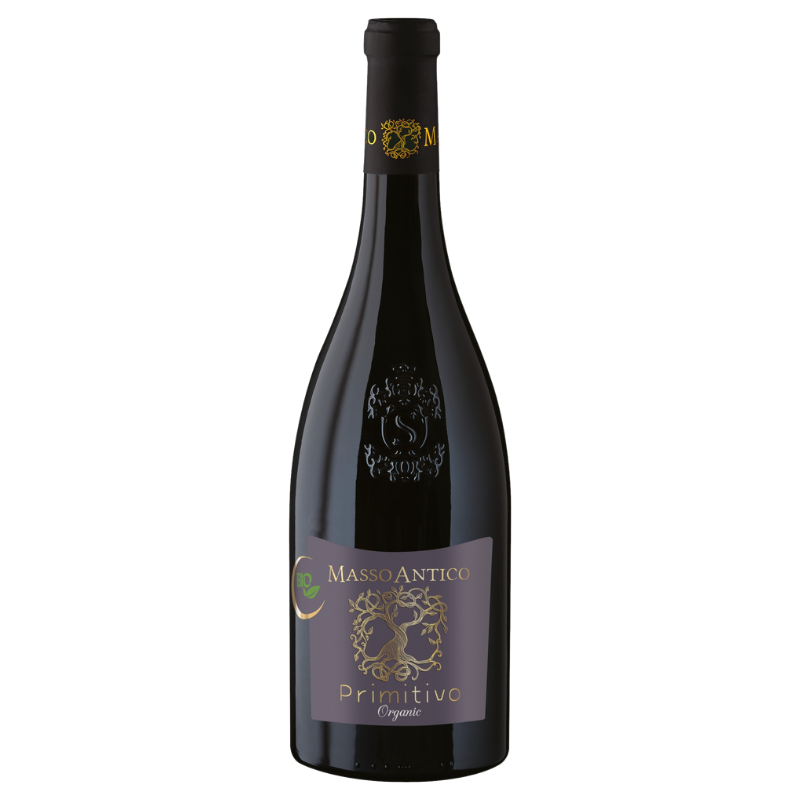 Masso Antico Primitivo Salento IGT Bio punane vein