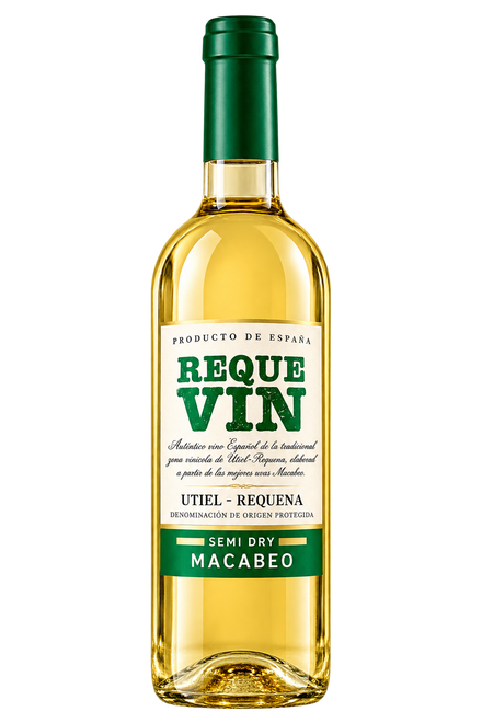 Reque Vin Macabeo Semi Dry Utiel-Requena DOP