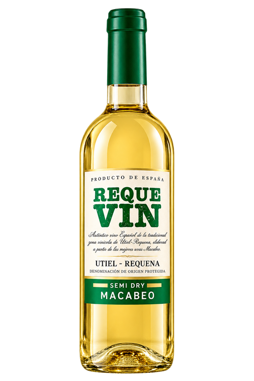 Reque Vin Macabeo Semi Dry Utiel-Requena DOP