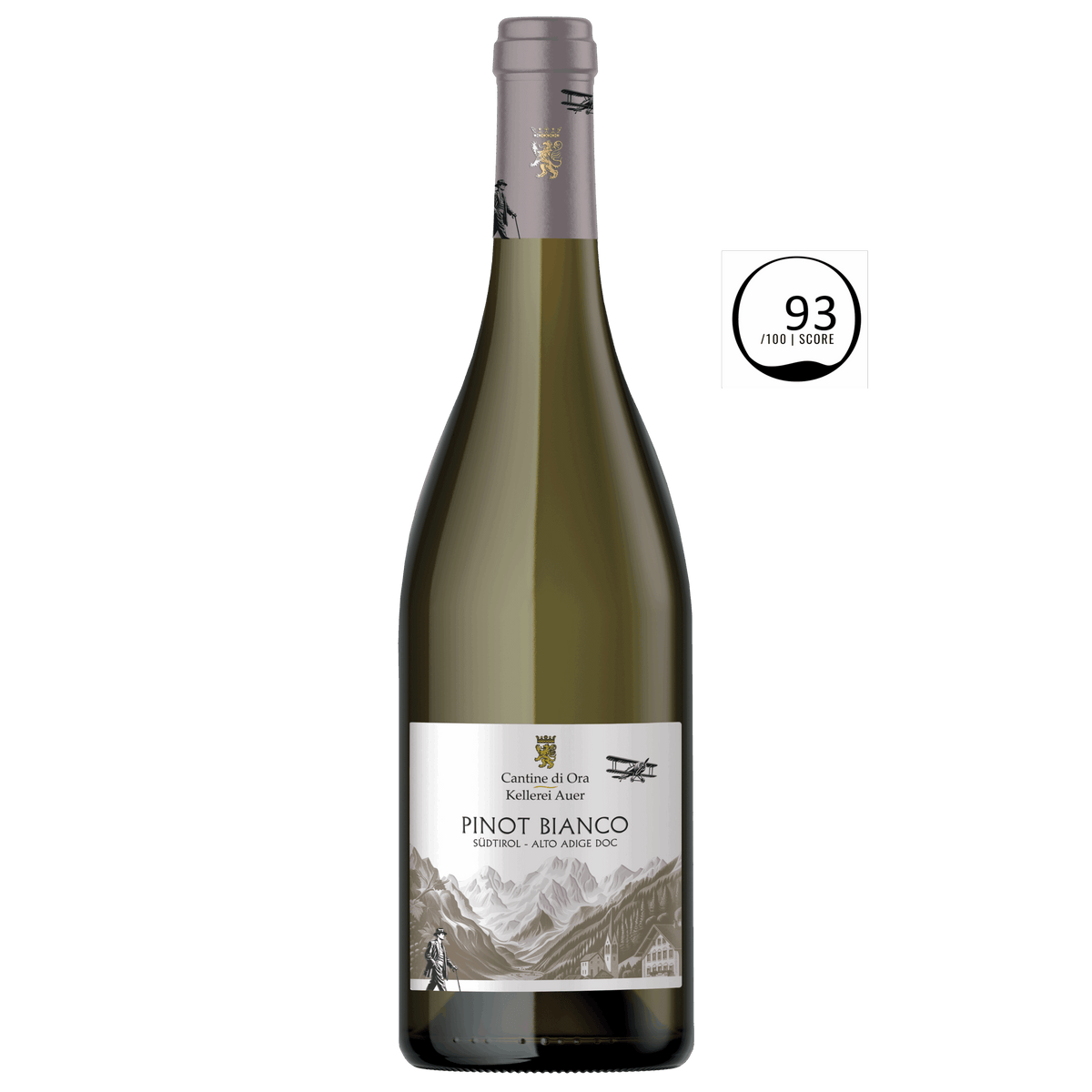 Cantine di Ora Kellerei Auer “Flugzeugserie” Pinot Bianco Alto Adige DOC